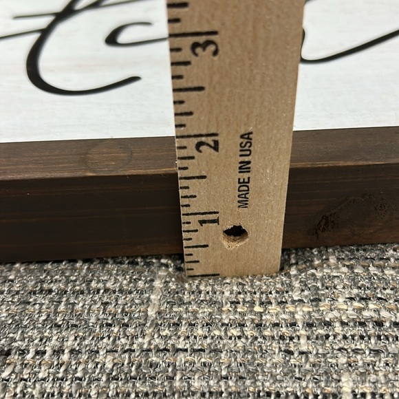 Rustic Brown and White Kitchen Wall Sign - Picture 13 of 13
